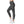 Load image into Gallery viewer, Recycled Crossover Leggings with Pockets - Dark Grey | Alumni Logo