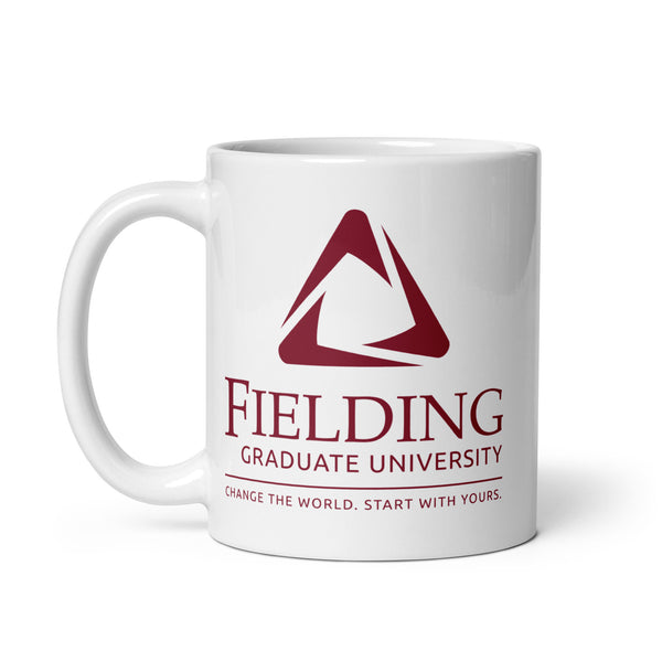 Coffee Mug - 11 oz. White Glossy | Fielding Logo