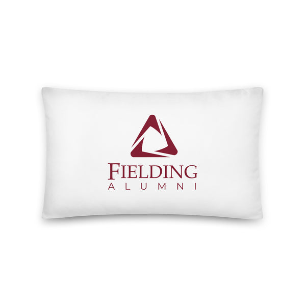 Basic Pillow - White | Alumni Logo
