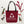 Load image into Gallery viewer, Tote Bag - Merlot | Alumni Logo