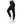 Load image into Gallery viewer, Recycled Crossover Leggings with Pockets - Black | Alumni Logo
