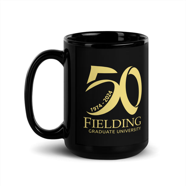 Coffee Mug - 15oz Black Glossy | 50th Golden Anniversary