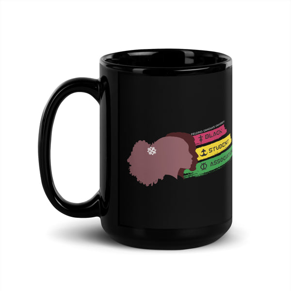 Coffee Mug - 15 oz. Black Glossy | Black Student Association