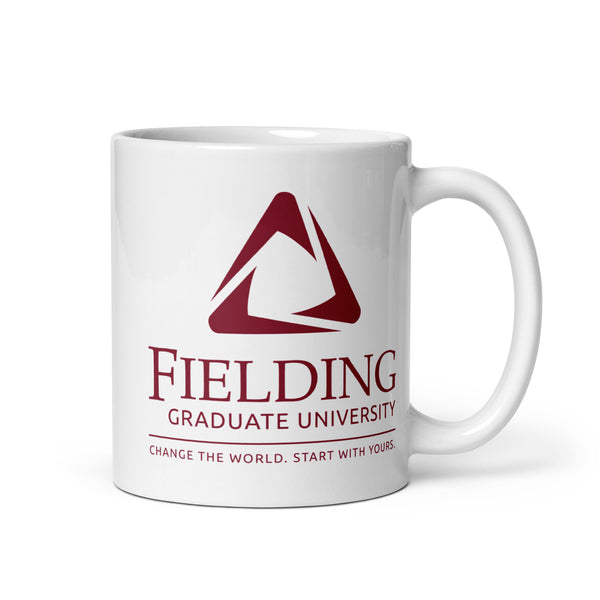 Coffee Mug - 11 oz. White Glossy | Fielding Logo