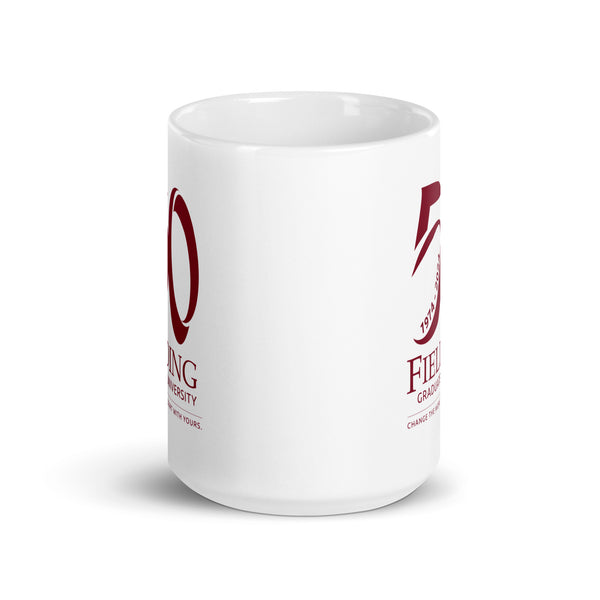 Coffee Mug - 15oz White Glossy | 50th Anniversary