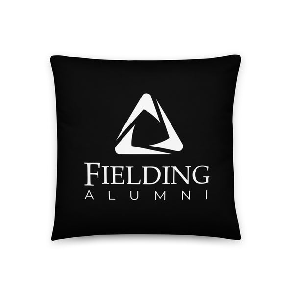 Basic Pillow - Black | Alumni Logo