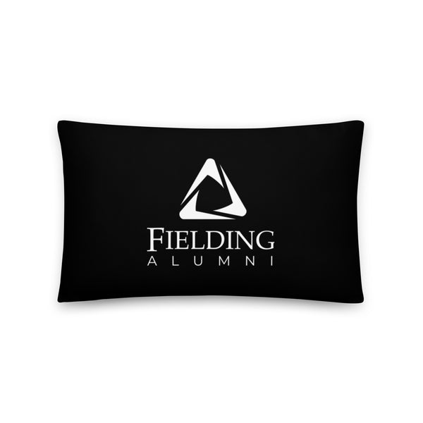 Basic Pillow - Black | Alumni Logo