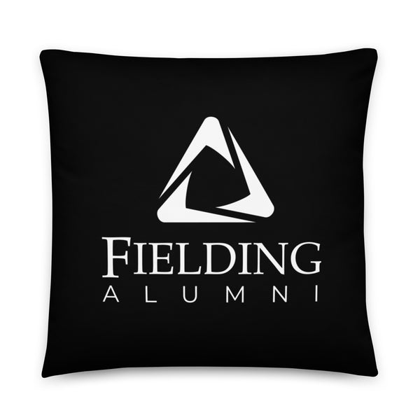 Basic Pillow - Black | Alumni Logo