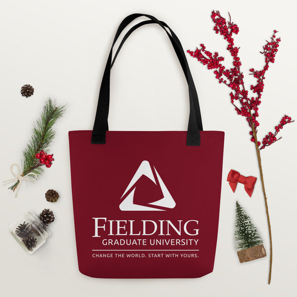 Tote Bag - Merlot | Fielding Logo