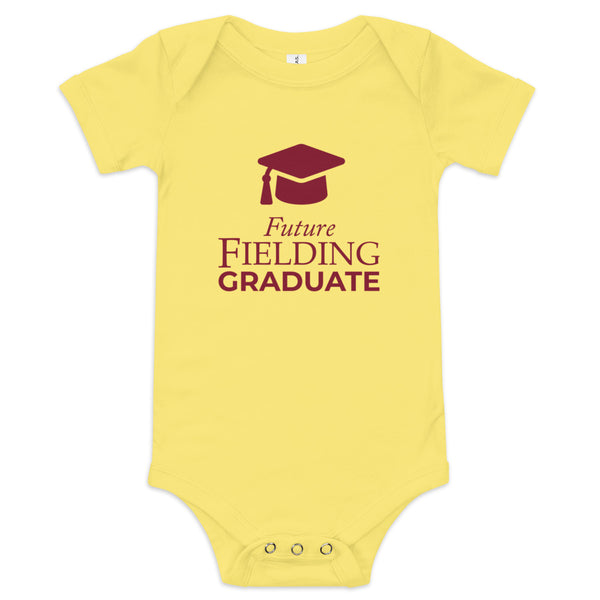 Baby Short Sleeve One Piece | Future Fielding Graduate