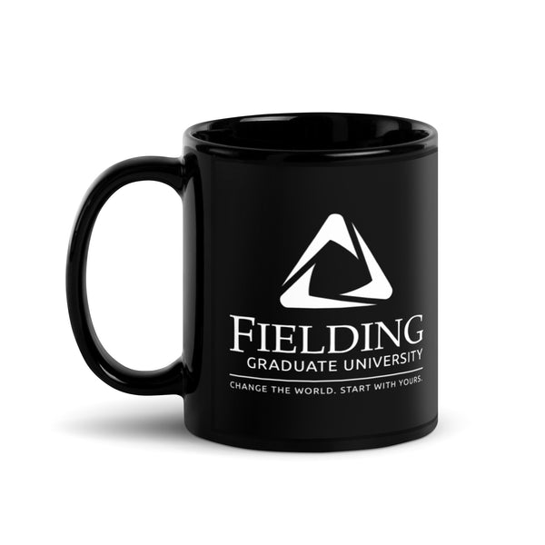 Coffee Mug - 11 oz. Black Glossy | Fielding Logo