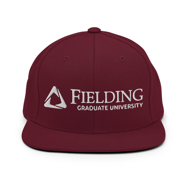 Classic Snapback Baseball Cap | Embroidered Fielding Logo