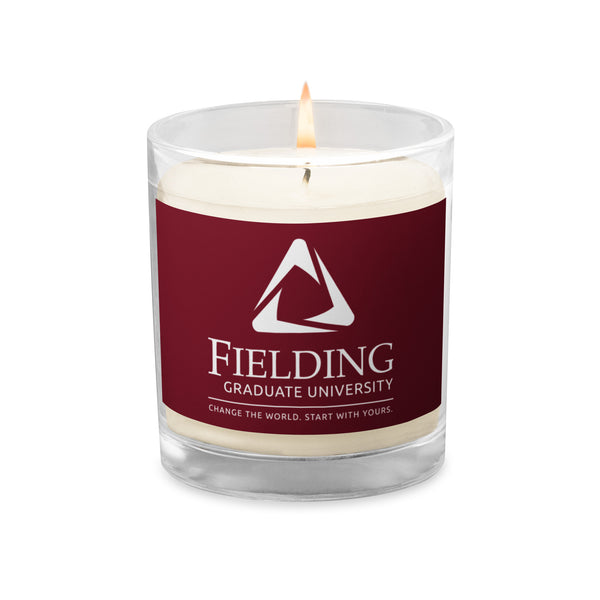 Glass Jar Soy Wax Candle - Merlot | Fielding Logo