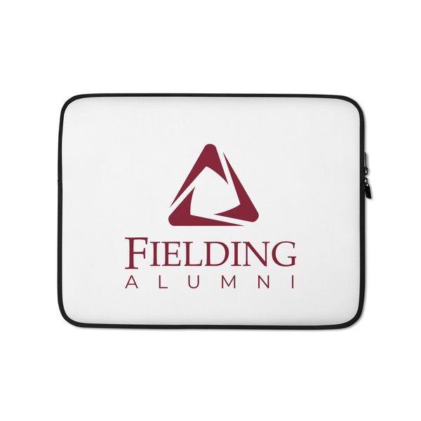 Laptop Sleeve - White | Alumni Logo