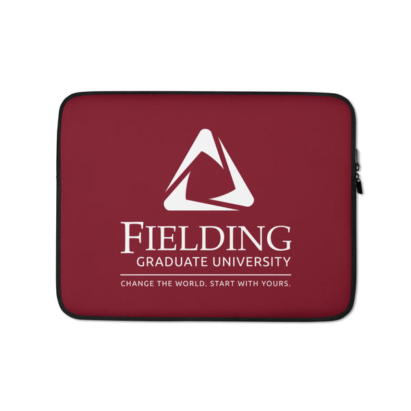 Laptop Sleeve - Merlot | Fielding Logo