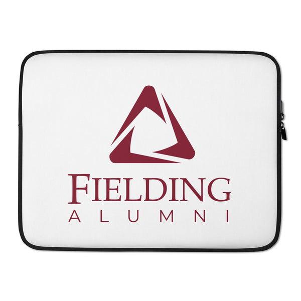 Laptop Sleeve - White | Alumni Logo