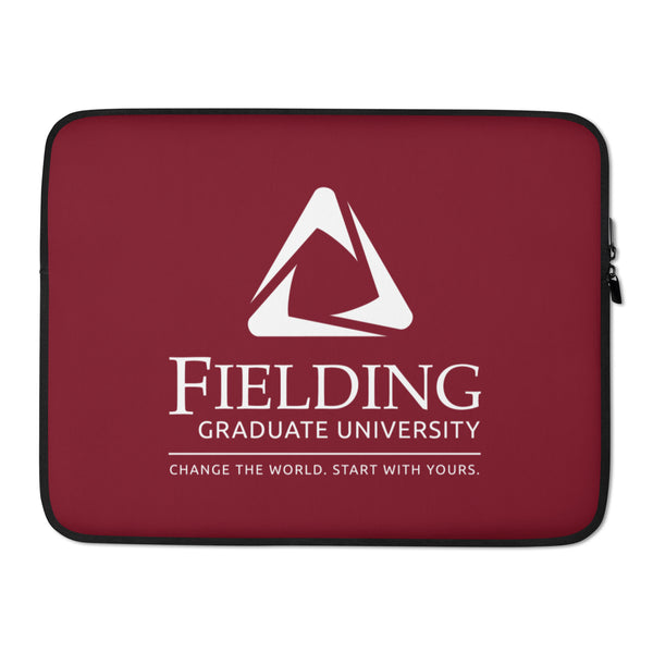 Laptop Sleeve - Merlot | Fielding Logo