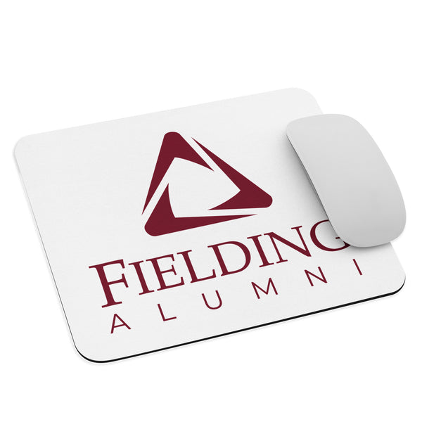 Mouse Pad - White | Alumni Logo