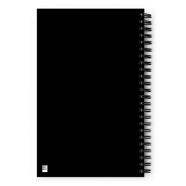 Spiral Notebook - Black | Alumni Logo