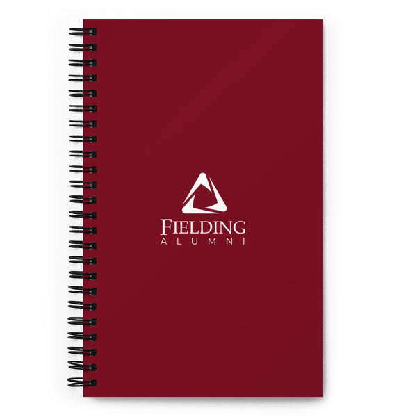 Spiral Notebook - Merlot | Alumni Logo