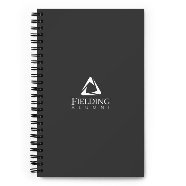 Spiral Notebook - Dark Grey | Alumni Logo