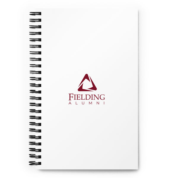 Spiral Notebook - White | Alumni Logo