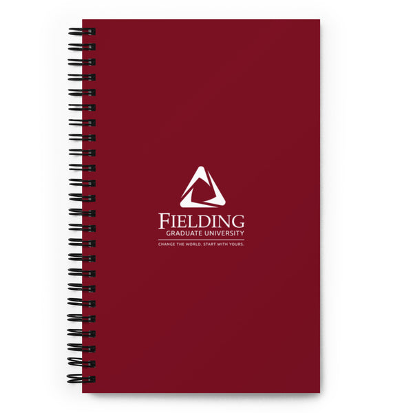 Spiral Notebook - Merlot | Fielding Logo