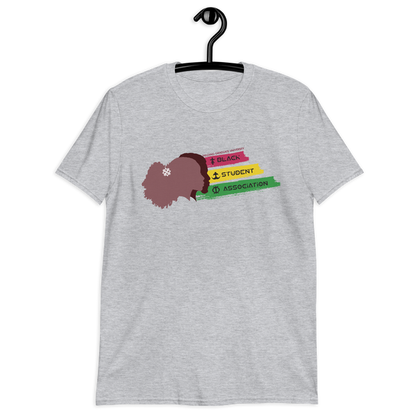 Unisex Basic Softstyle T-Shirt | Black Student Association Logo