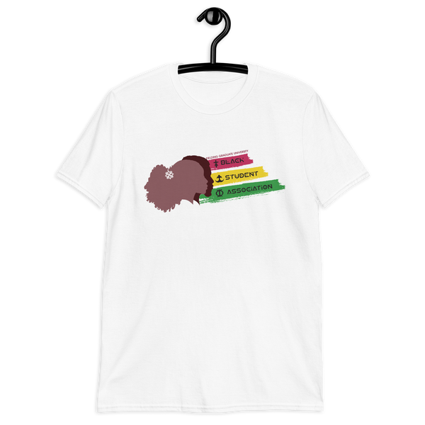 Unisex Basic Softstyle T-Shirt | Black Student Association Logo