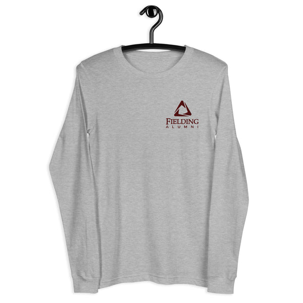 Unisex Long Sleeve T-Shirt | Embroidered Alumni Logo