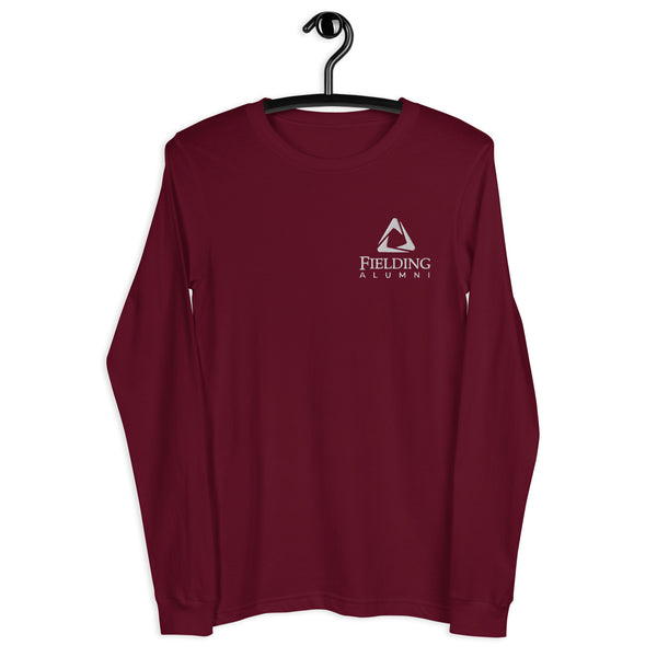 Unisex Long Sleeve T-Shirt | Embroidered Alumni Logo