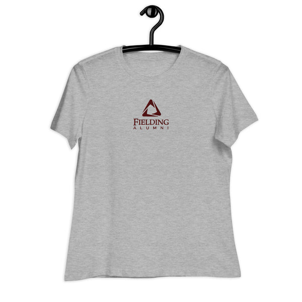 Women's Relaxed T-Shirt | Embroidered Alumni Logo