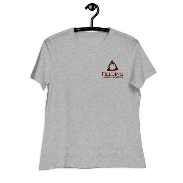 Women's Relaxed T-Shirt | Embroidered Fielding Logo