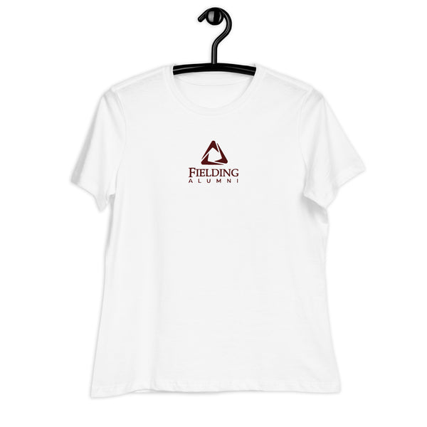 Women's Relaxed T-Shirt | Embroidered Alumni Logo