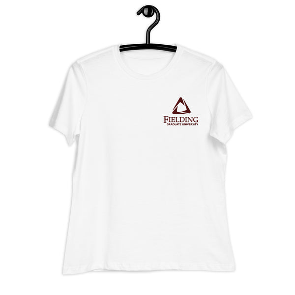 Women's Relaxed T-Shirt | Embroidered Fielding Logo